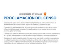 Proclamación del Censo 2020 de la Arquidiócesis de Chicago